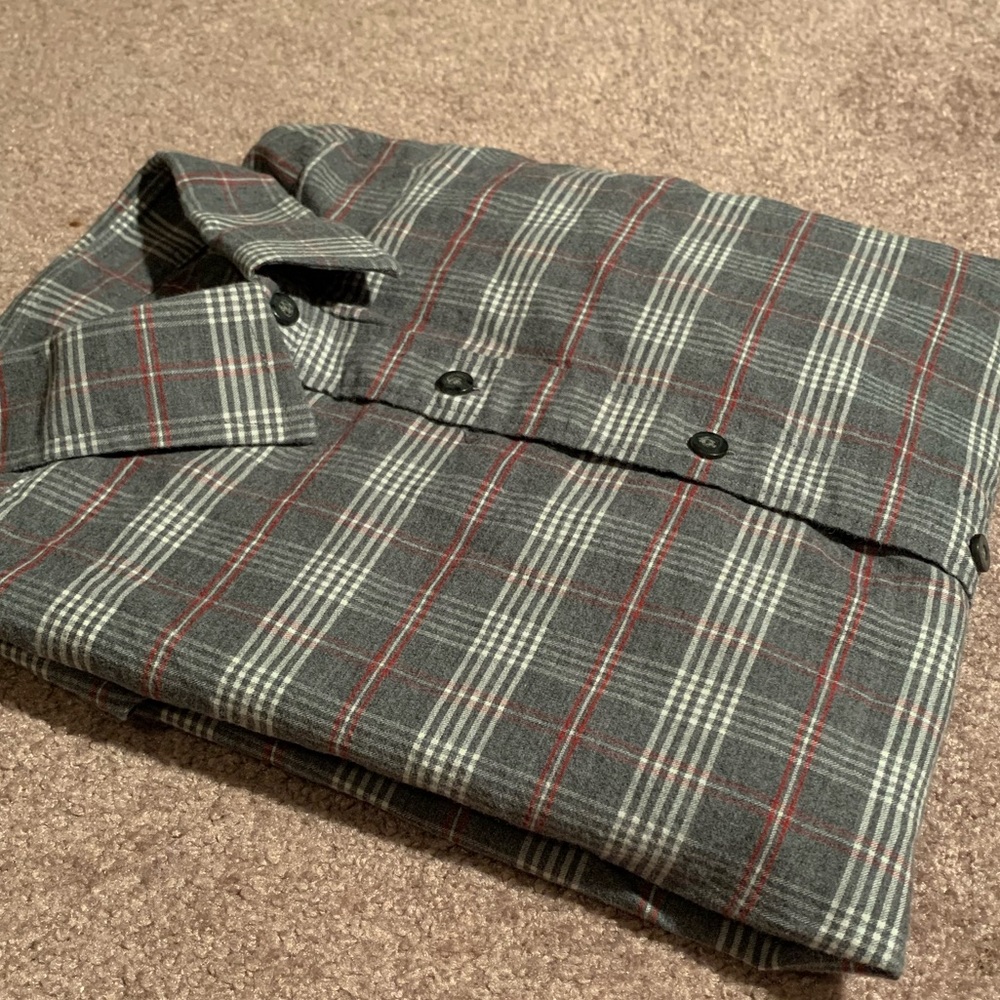 Mens UNTUCKit Soft Flannel Shirt